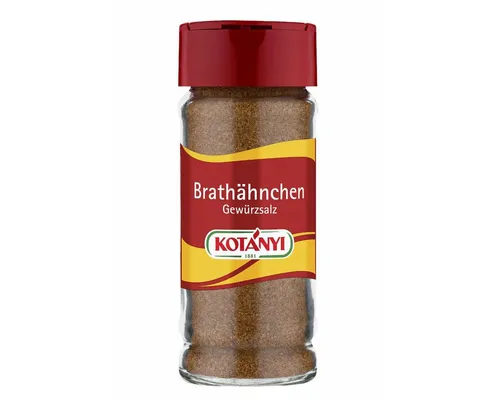KOTANYI Gewürz, Kotanyi Brathähnchen Gewürzsalz für knuspriges Brathähnchen 76g