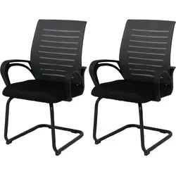 MCW Konferenzstuhl K51, Grau, Ergonomisch, 62x92x57 cm
