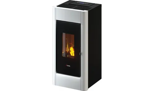Cadel Pelletofen Sweet 7Air Metall Weiß 7 kW