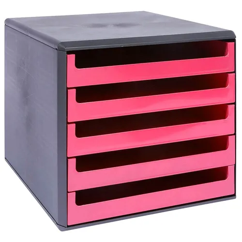 Böttcher-AG Schubladenbox A4 in rot von M&M