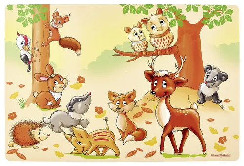 Ritzenhoff & Breker Tischset 'Waldtiere'