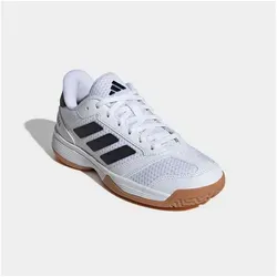 adidas Performance LIGRA 8 INDOOR KIDS Hallenschuh - Sneaker für Kinder und Teens, ideal für Hallensportarten. Atmungsaktives Mesh-Obermaterial und dämpfende Zwischensohle bieten Komfort und Grip für schnelle Bewegungen.