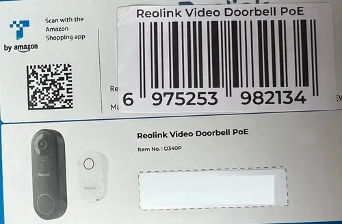 Reolink 5MP Video-Türklingel PoE mit Chime