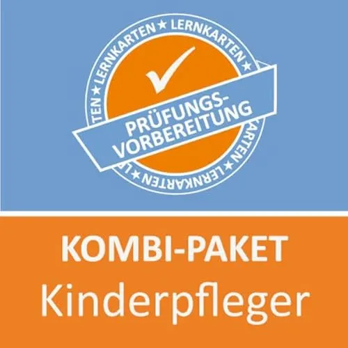 Kombi-Paket Kinderpfleger - Berufs- & Fachschulbücher für die Abschlussprüfung. 560 Lernkarten im handlichen Format 10,5 x 7 cm bieten prüfungsrelevantes Wissen für Kinderpfleger und sorgen für effektives Lernen.