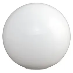 Kugelglas Lampenglas weiß glanz Ø 25cm