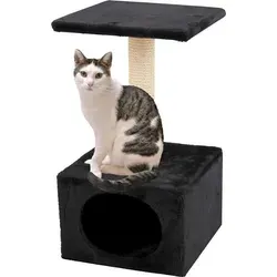 Karlie Kratzbaum Amethyst schwarz - Robuster Kratzbaum in elegantem Schwarz, ideal für Katzen zur Krallenpflege und zum Spielen. Perfekt für kleine bis mittelgroße Katzen.