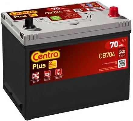 CENTRA Plus Starterbatterie 12V 70Ah 540A/EN D26 für Auto LKW Batterie