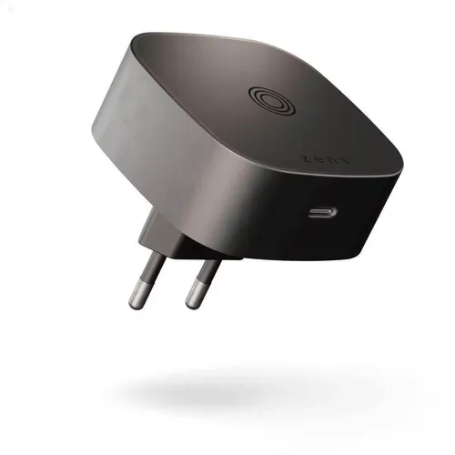 Zens Essential Series Magnetic Wireless Charging Adapter - 18W USB-C - Kabellose Qi-Ladegeräte mit starkem Magneten für eine sichere Verbindung und blitzschnelles Laden.