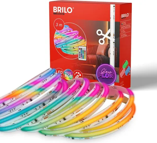 Briloner Stripe COB LED Flexband 3m RGBIC