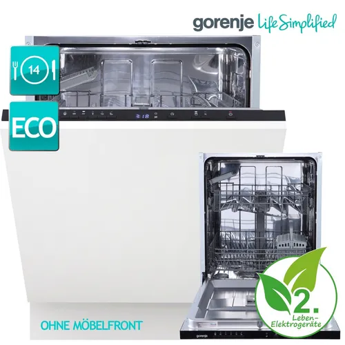 GORENJE GV622D10 vollintegrierbarer Geschirrspüler