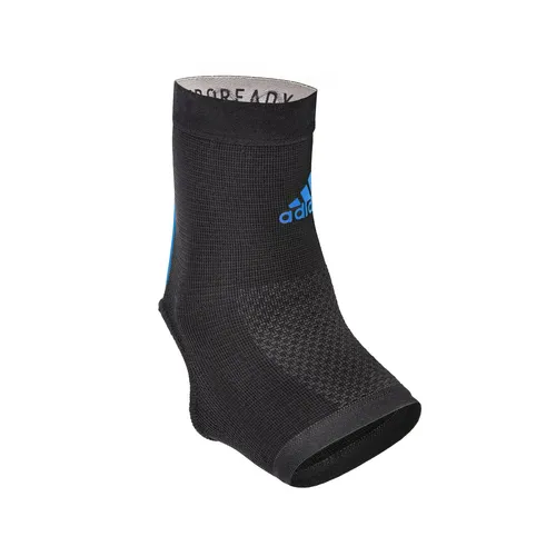 adidas Unisex-Adult Performance Knöchelstütze Blau L - Sport & Outdoor-Freizeitzubehör mit AEROREADY TECH für optimale Bewegungsfreiheit und strategische Unterstützung während des Trainings, inklusive Silikongriff für sicheren Halt.