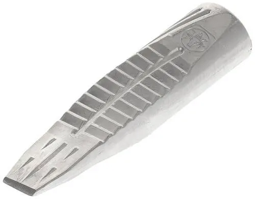 Ochsenkopf 2598558 Drehspaltkeil 225mm 1kg - Forstwerkzeuge - Hochwertiger, geschmiedeter Sicherheitsspaltkeil mit optimaler Handhabung und maximaler Spaltwirkung durch 30° gedrehte Form.