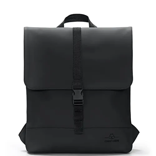 Johnny Urban Rucksack Damen Klein Schwarz - Ruby - Stylischer Tagesrucksack für City, Uni und Business. Wasserabweisend mit gepolstertem Laptopfach (bis 16 Zoll) und atmungsaktiver Mesh Polsterung für optimalen Tragekomfort.
