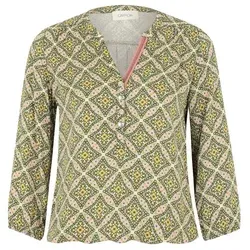 Cartoon Langarmbluse Bluse Kurz 3/4 Arm Green/Purple von Cartoon