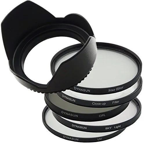 DYNASUN C-PL CPL 82mm Polfilter +UV Filter +Skylight 82 mm +Sternfilter +Nahlinsen +Gegenlichtblende