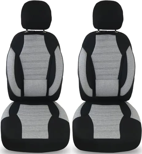 BREMER SITZBEZÜGE für Ford Ka 2 RU8 (2008-2016) - Hochwertige Autositzbezüge in Schwarz/Grau, atmungsaktiv und für Sitzheizungen geeignet. Schützen Sie Ihre Sitze vor Abnutzung und genießen Sie höchsten Komfort bei jeder Fahrt.