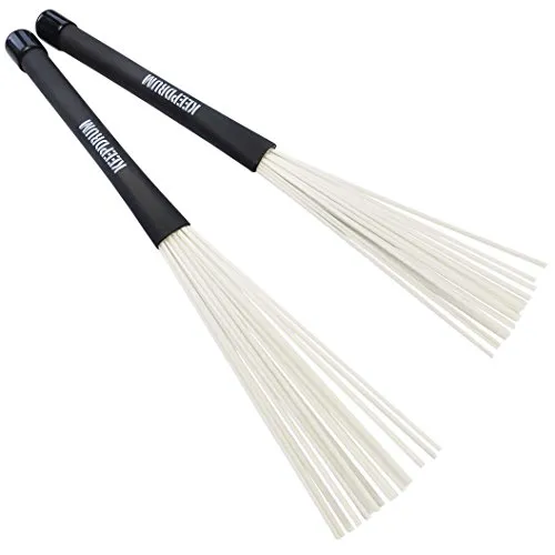 Sticks & Besen Weiß von keepdrum