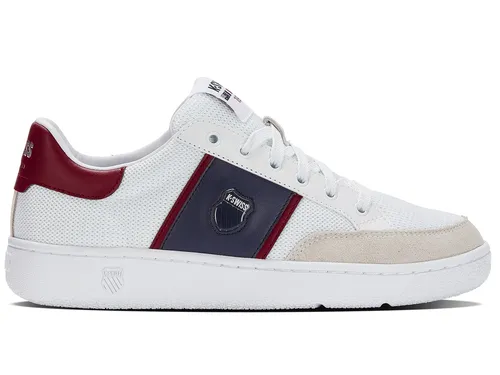 KSwiss Sneaker Slammtennis CC TXT weiss/rot/peacoat Herren, Größe Euro (US): 43 (10)