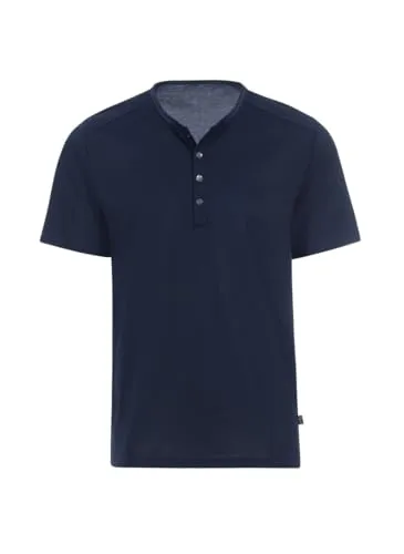 Trigema T-Shirt DELUXE mit Knopfleiste von Trigema