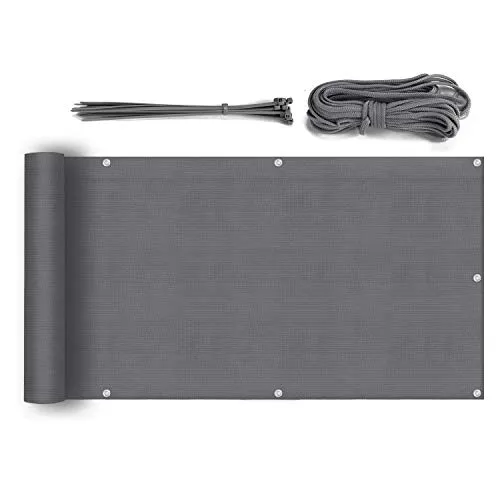 Sekey Balkonsichtschutz 75 cm x 600 cm in grau von Sekey