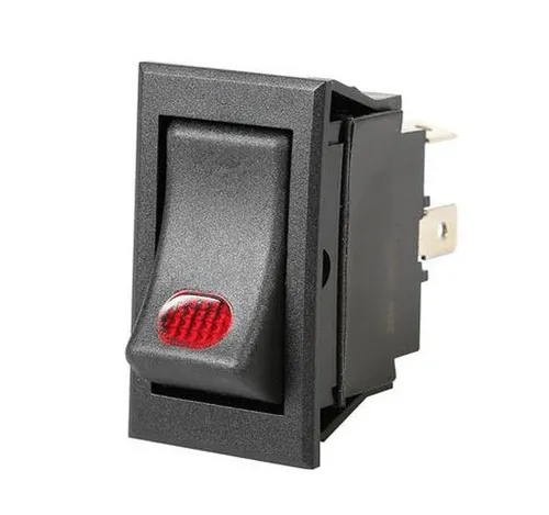 LAMPA Rocker-Schalter Mit Panel 12V 20A 45553 Ein/Aus Loch 38x22 Mm