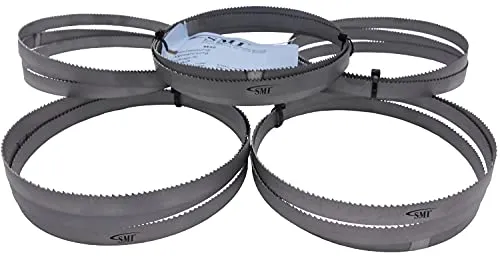 Produktbild SMI 5er SET Bandsägeblatt Bi-Metall M42 Abmessung 1138 x 13 x 0,65 mm 10/14 ZpZ z.B. für MEP Piranha Sägeband