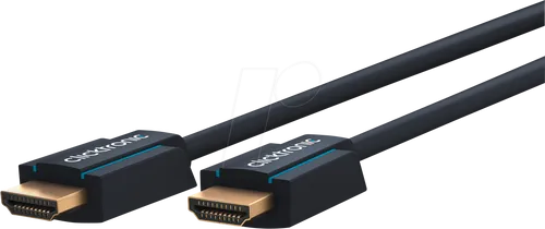 CLICK 40989 - Ultra High Speed HDMI Kabel 8K@60 Hz, 1,5m - HiFi-Kabel für gestochen scharfe 8K-Bildqualität und ultraschnelle Signalübertragung bis 42,6 Gbit/s – ideal für Heimkino und Gaming.