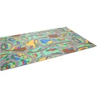 Snapstyle Kinder Straßenteppich Bunt 80x160cm - Robuster Spielteppich mit Straßenlandschaft, ideal für kreative Spielstunden. Pflegeleicht und langlebig, sorgt für Spaß über Jahre. Entdecken Sie weitere hochwertige Kinderteppiche in unserer Kategorie.