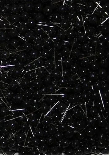 Stecknadeln Nadeln Pinnwandnadel Landkarten Makiernadeln 50 Stück schwarz