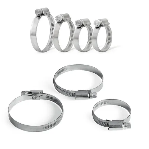 Schellen Schlauchschellen 140 - 160 mm 10 Stück Klemmschellen Schneckengewinde