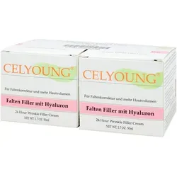 Celyoung Falten Filler mit Hyaluron Creme 100 ml - Anti-Aging Creme mit Hyaluron für effektive Faltenauffüllung, spendet Feuchtigkeit und sorgt für ein frisches, jugendliches Aussehen.