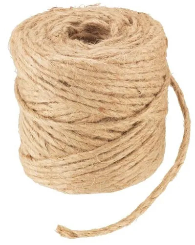 Connex Jute-Schnur Jutegarn Kordel Paketschnur 100% Natur Ø 3 mm x 50 m reißfest
