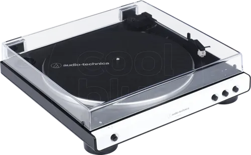 Audio Technica AT-LP60XBTWH - Bluetooth Plattenspieler, kabellose Verbindung und vollautomatische Bedienung für müheloses Musikhören