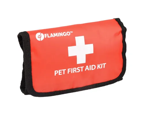 Flamingo Erste-Hilfe-Set Erste-Hilfe-Set Resku Haustiere Basic rot