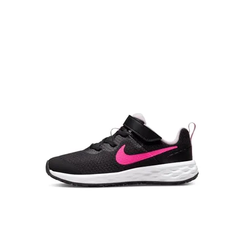 Nike REVOLUTION 6 (TD) Laufschuh schwarz 19,5 EU - Babyschuhe mit Klettverschluss, ideal für kleine Füße, bieten Komfort und Stabilität beim Laufen.