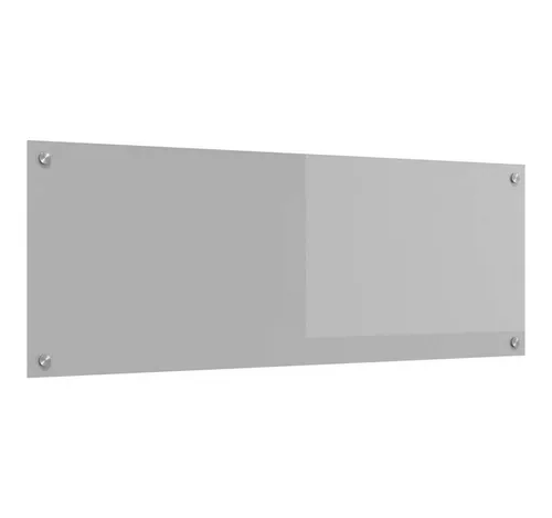 vidaXL Küchenrückwand Hellgrau 110x40 cm in grau von vidaXL