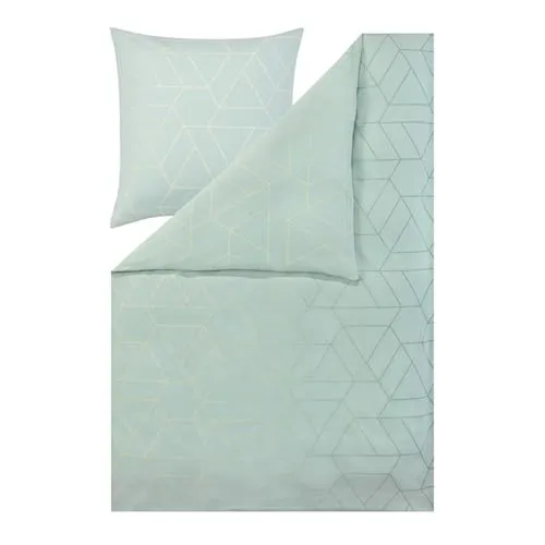 Estella Bettwäsche Atelier Minttürkis 135x200 cm in türkis von ESTELLA