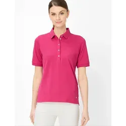 Brax Damen Polo Style CLEO - Rosa, Gr. 46 - Elegantes Poloshirt im Baumwoll-Mix, ideal für modische Freizeitlooks.