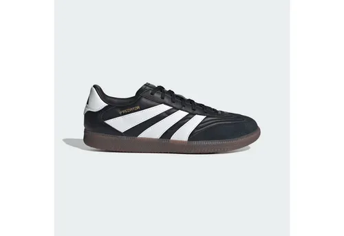 ADIDAS Herren Fussball-Hallenschuhe Predator Freestyle IN - Fußballschuhe für Hallenböden, atmungsaktives Mesh und Wildleder für maximalen Komfort, dämpfende Lightstrike Zwischensohle für ein smoothes Laufgefühl.