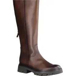GABOR Damen Stiefel Gr. 38,5, Varioschaft, braun (cognac used) - Elegante Langschaftstiefel aus Kalbsleder mit Gabor BEST FITTING für optimalen Tragekomfort. Ideal für stilvolle Looks im Alltag.