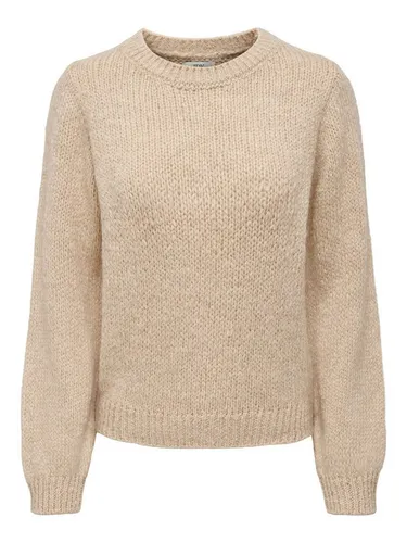 JACQUELINE de YONG Strickpullover Weicher Strickpullover Langarm JDYJOLA JDYDINEA L/S O-NECK SOLID PULL KNT NOOS