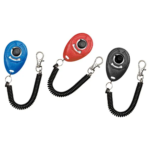 Karlie Speed Clicker Hundeerziehung mit Band 6cm Farbe wählbar Training