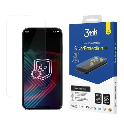 3MK SILVERPROTECTION+ GEHÄRTETES GLAS FÜR IPHONE 14 14 PRO BILDSCHIRMSCHUTZ