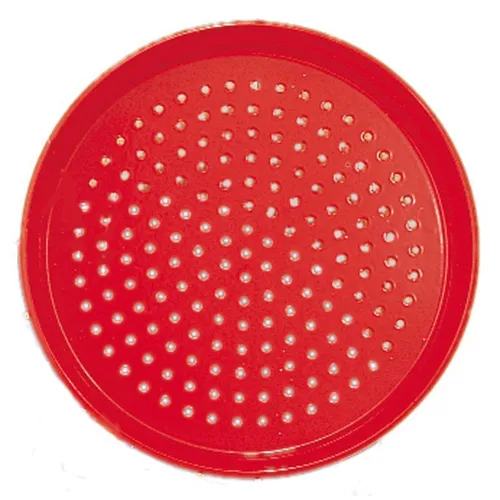 Sieb, Sandsieb rot aus Metall 17cm für den Sandkasten, 535044