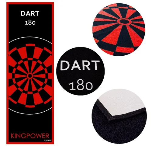 Kingpower Dartmatte Dart Matte Dartteppich Turnier Matte Dartmatte Teppich Darts 2 Größen