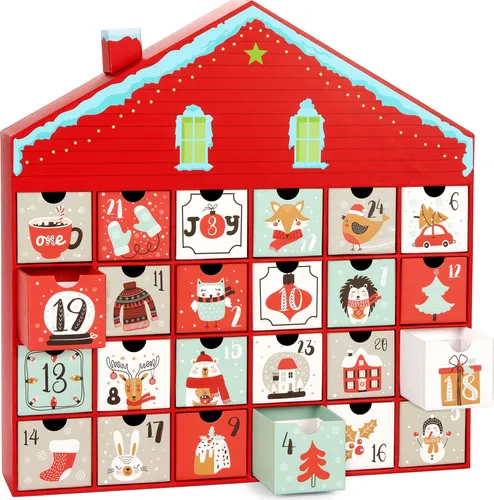 BRUBAKER Adventskalender zum Befüllen von BRUBAKER