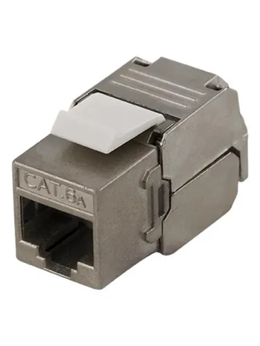 Deltaco MD-112 FTP Cat6a keystone connector shielded 22-26AWG 