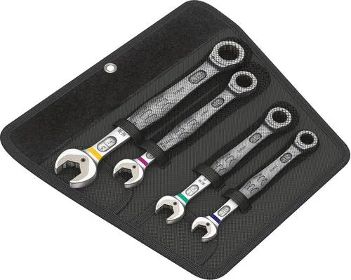 Wera Joker Set Ring-Maulschlüssel-Satz 4-teilig, 8-32mm