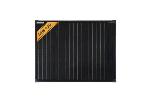 enjoy solar FULL BLACK Solarmodul 50W-200W 12V - Hocheffizientes monokristallines Solarmodul mit elegantem Full Black Design und bis zu 25 Jahren Leistungsgarantie. Ideal für Outdoor-Anwendungen und TÜV zertifiziert.