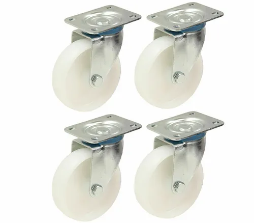 80mm 3 Zoll Nylon Schwerlast Lenkrolle Set von Blickle